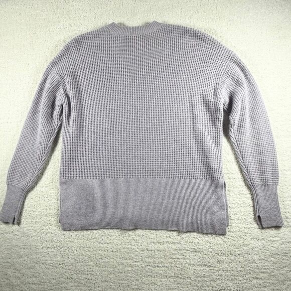 Everlane Heathered Lavender Cashmere Split Side Sweater - US Women’s S - Picture 2 of 10